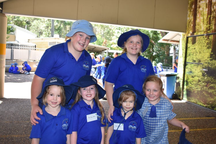 older and young students together